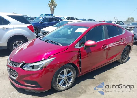 2017 Chevrolet Cruze Lt Auto from USA, damaged, VIN 1G1BE5SM6H7276847